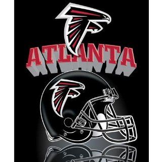 Atlanta Falcons Plush Travel Throw Blanket  Sports Fan Throw Blankets  Sports & Outdoors