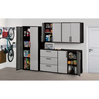 Stack-On Garage Storage Set — 6-Pc., Steel, Model# GORTA-SET-DS  Storage Cabinets
