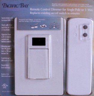 Remote Control Dimmer for Single Pole or 3 Way Switch 600 W Electronics