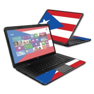 MightySkins Protective Skin Decal Cover for HP 2000 Laptop (Released 2013) 15.6" Sticker Skins Puerto Rican Flag Computers & Accessories