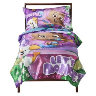 Nickelodeon Bubble Guppies 4 piece Bed Set   Tod