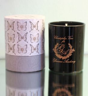 academy pearl butterfly candle by olivia sticks with layla