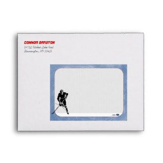 Hockey Personalized Envelope