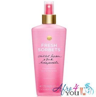 Victoria Secret Fresh Sorbets Chilled Lychee & Pink Honeysuckle Fragance Mist 8.4 Fl Oz 250 Ml  Personal Fragrances  Beauty