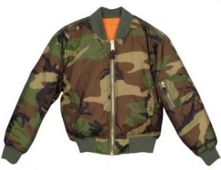 Camouflage Flight Jacket Camo MA 1 Flight Jacket Military Coats And Jackets Clothing