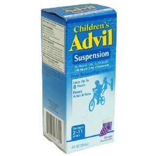 Advil Children's Oral Suspension Grape Flavored 4 oz. Health & Personal Care