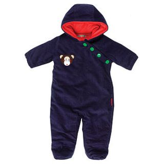 michael the monkey snowsuit by olive&moss