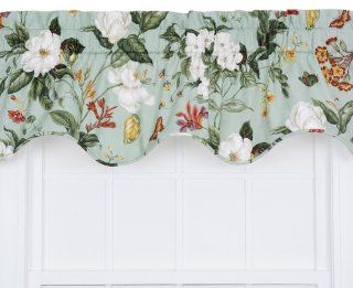 Shop Ellis Curtain Garden Images Large Scale Floral Print Lined Duchess Filler Valance, 50 by 15 Inch, Sage at the  Home Dcor Store. Find the latest styles with the lowest prices from Ellis Curtain