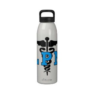 LPN Medical Symbol Water Bottle
