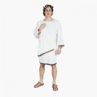 Roman Senator Toga (White) Adult Costume Size Standard Clothing