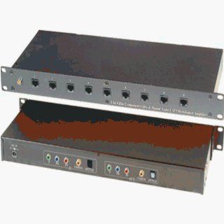 1 Input 9 Output Component Video & Digital Audio CAT5 Distribution Amplifier (sender ) Electronics