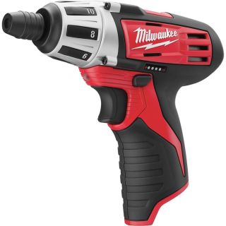 Milwaukee M12 Cordless Subcompact Driver — Tool Only, 12 Volt, 1/4in. Hex, Model# 2401-20  Cordless Drills