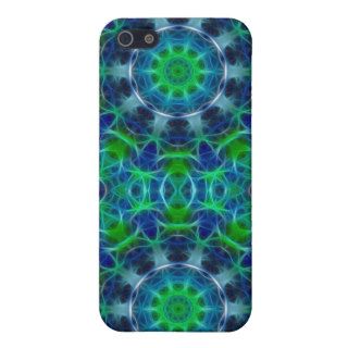 Blue Green Neon Light Tile 107 Covers For iPhone 5