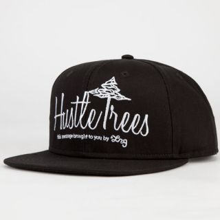 Hustle Trees 2 Mens Snapback Hat Black One Size For Men 228952100