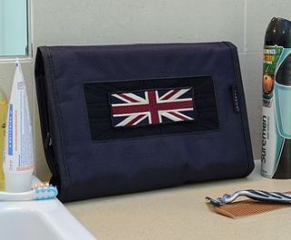 customised hanging wash bag by apatchy