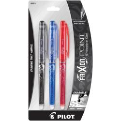 Frixion Extra Fine Point Erasable Gel Pens (Pack of 3) Pilot Other Colors