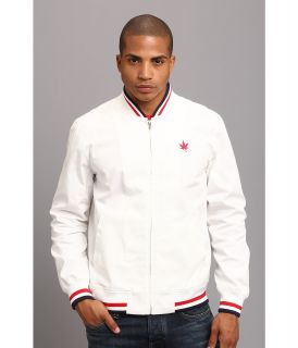 Boast Solid Twill Court Jacket Mens Coat (White)
