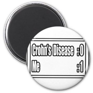 I'm Beating Crohn's Disease (Scoreboard) Magnets