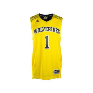 Michigan Wolverines #1 adidas NCAA 2014 March Madness Jersey