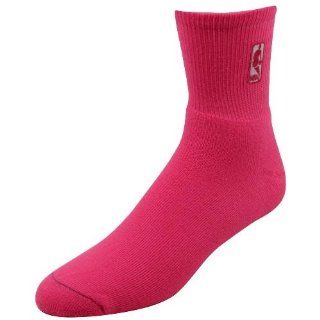 NBA Quarter Sock Neon Pink  Sports Fan Socks  Sports & Outdoors