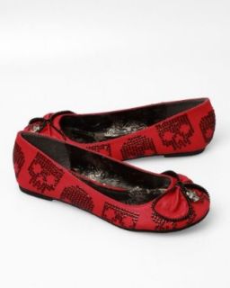 Iron Fist Ruff Rider Flats   Red (10) Shoes