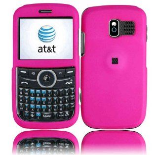 Hot Pink Hard Case Cover for Pantech Link P7040 Cell Phones & Accessories