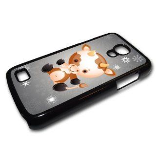 "Cute Animals" 101, Black Hard Back Case for Samsung Galaxy S4 i9190 Mini. Cell Phones & Accessories