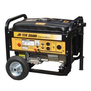 JD Tek 3500 Watt Portable Gas Generator   Industrial Grade Patio, Lawn & Garden
