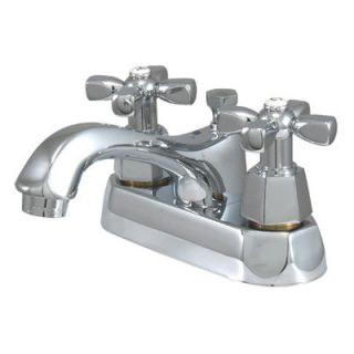 Elements of Design Metropolitan Centerset Bathroom Faucet with Double