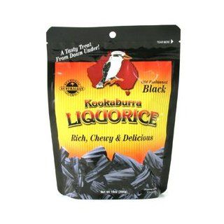 Kookaburra Old Fashioned Black Liquorice  Licorice Candy  Grocery & Gourmet Food