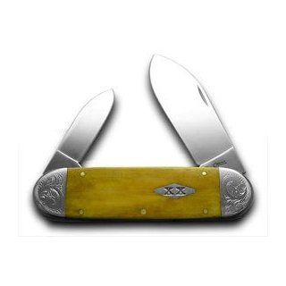 CASE XX Antique Elephant Toe 1/100 Pocket Knife Knives  Folding Camping Knives  Sports & Outdoors