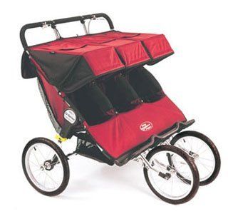 Baby Jogger Q Series Triple Jogger   Red  Jogging Strollers  Baby