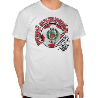 Peru Campeon 2011   InKa1821 Label Tshirts