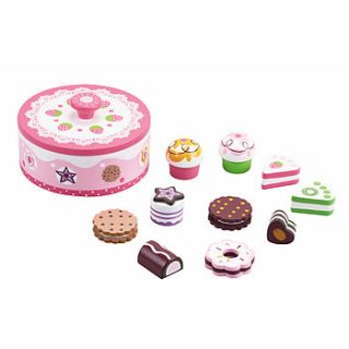 scrumptious cakes and biscuits box by toys of essence