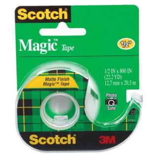 SCOTCH Magic Tape 1/2In X 800In