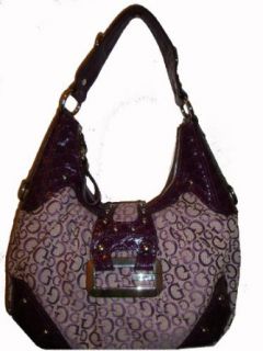 Women's Guess Purse Handbag Hilda Purple Clothing