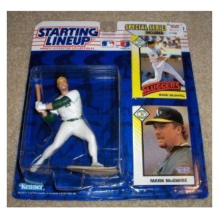 1993 Starting Lineup MLB Baseball   Mark McGwire (Oakland Athletics)  Toy Figures  Sports & Outdoors