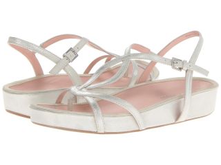 Taryn Rose Argent Womens Sandals (Silver)
