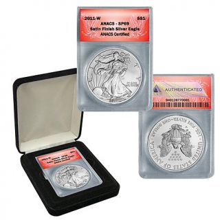 2011 SP69 ANACS Silver Eagle Dollar Coin