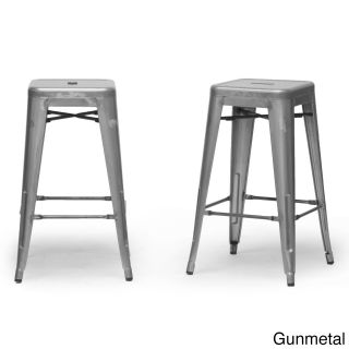 French Industrial Modern Counter Stool