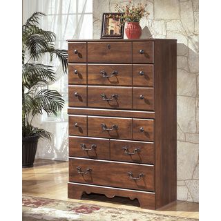 Signature Design By Ashley Signature Designs By Ashley Timberline Warm Brown 5 drawer Chest Brown Size 6 drawer