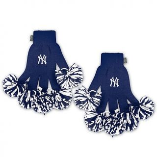 MLB Spirit Fingerz All in One Pom Pom Gloves   New York Yankees