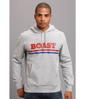 Boast Fleece Hooded Sweatshirt Mens Sweatshirt (Gray)