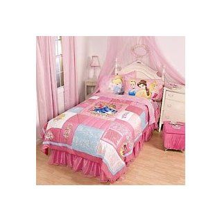 Disney Princess Patchwork Quilt, Twin/Full   Childrens Bedding Collections