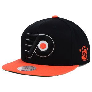 Philadelphia Flyers Mitchell and Ness NHL XL Logo 2Tone Snapback Cap