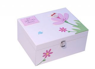personalised wooden fairy memory box by freya design