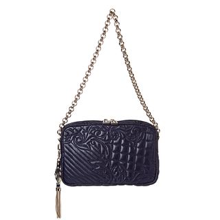 Versace 'Vanitas' Quilted Leather Shoulder Bag Versace Designer Handbags
