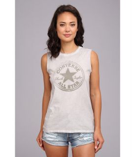 Converse Discharge CP Cut Off Tank Top Womens Sleeveless (White)