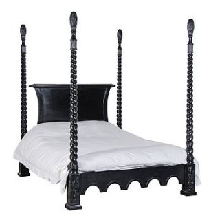 black french four poster bed by out there interiors