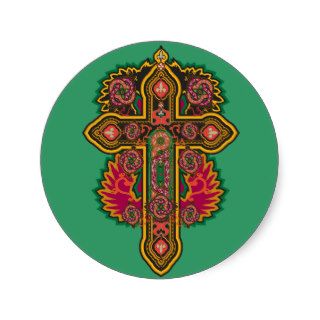 Celtic Round Sticker